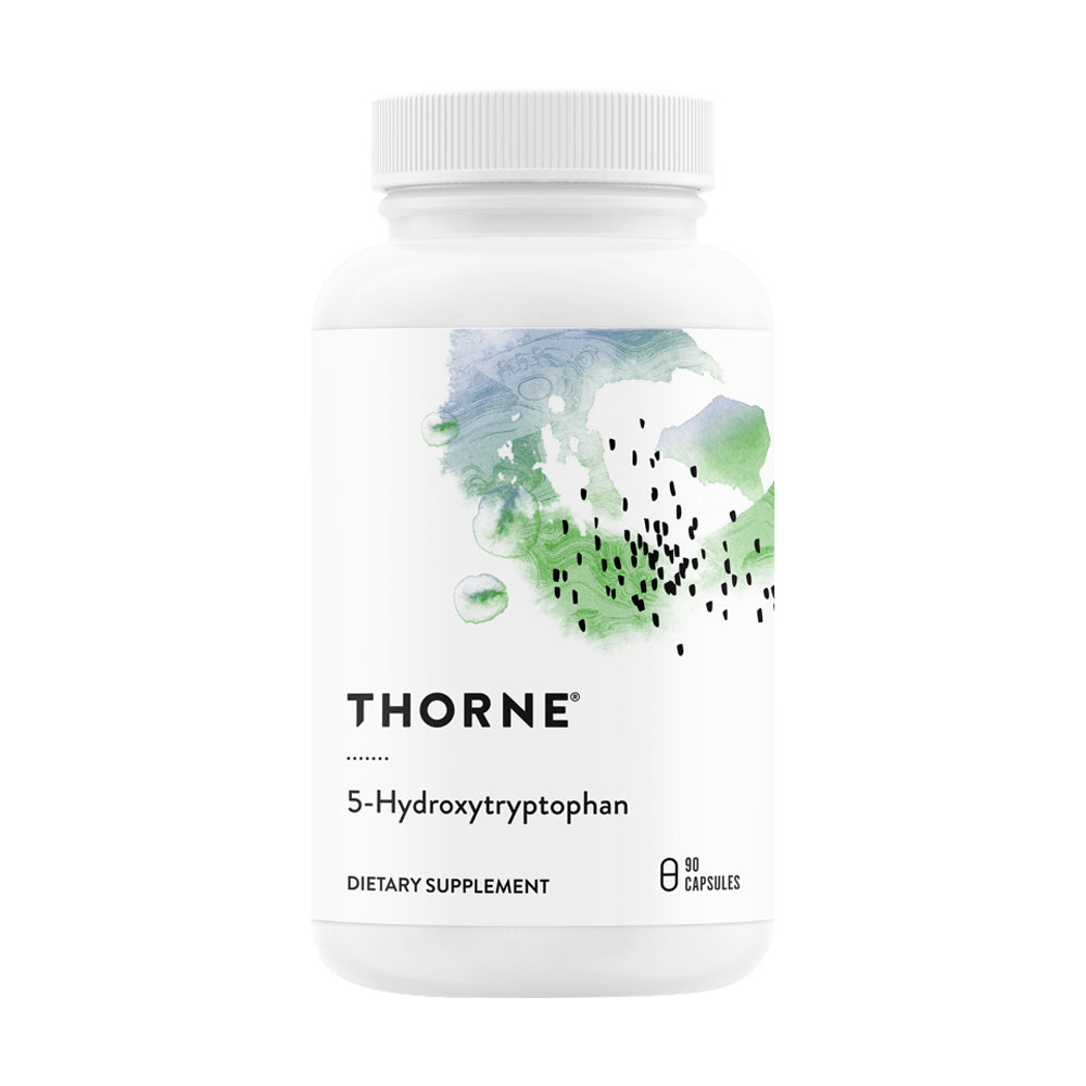 

Уцінка! 5-Гідрокситриптофан Thorne Research 5-Hydroxytryptophan 100 мг, 90 капсул