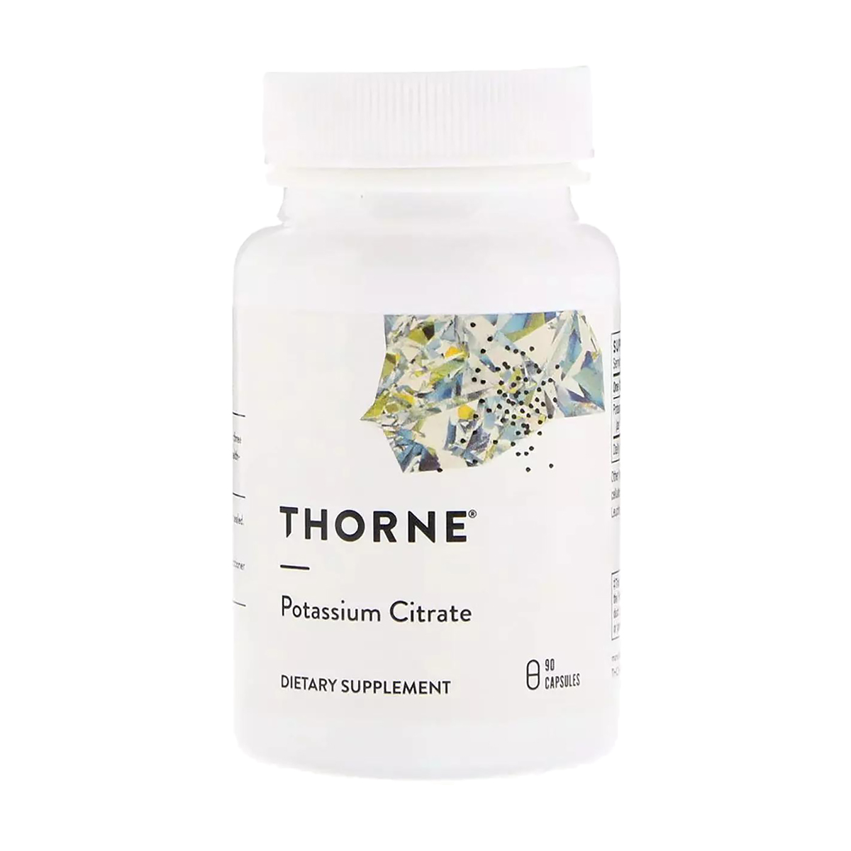 

Цитрат калія Thorne Research Potassium Citrate, 90 капсул