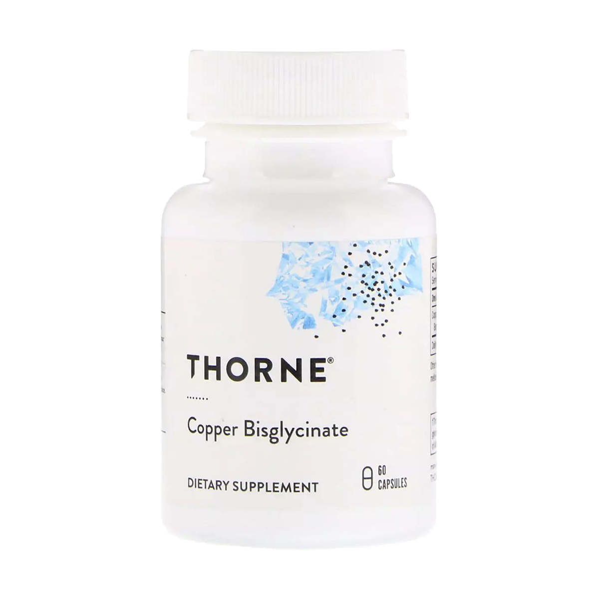 

Мідь бісгліцинат Thorne Research Copper Bisglycinate, 60 капсул