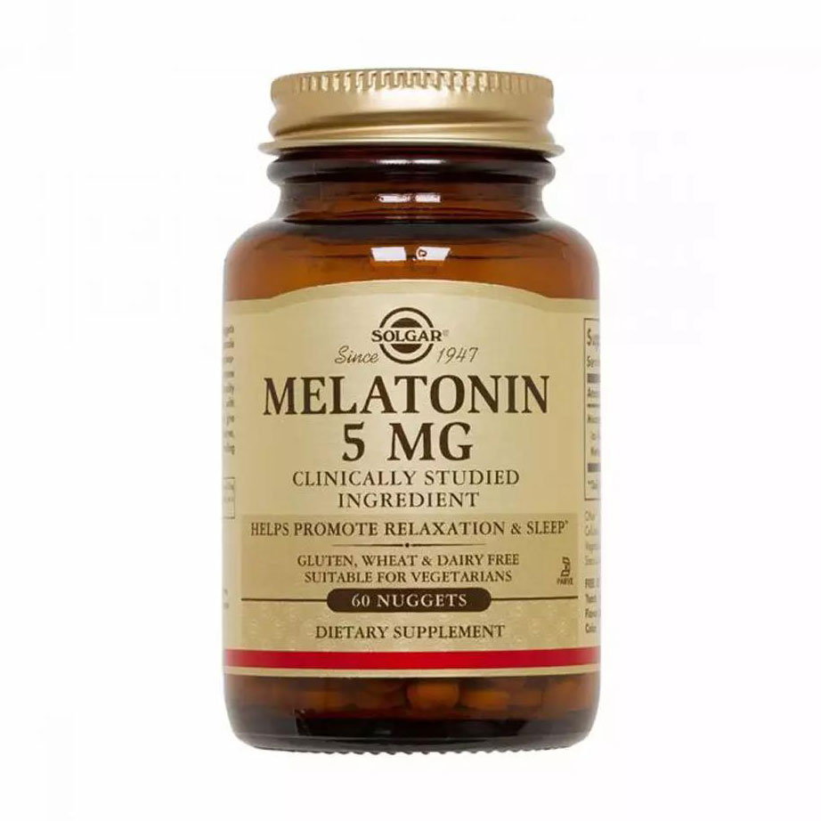

Мелатонін Solgar Melatonin 5 мг, 60 таблеток