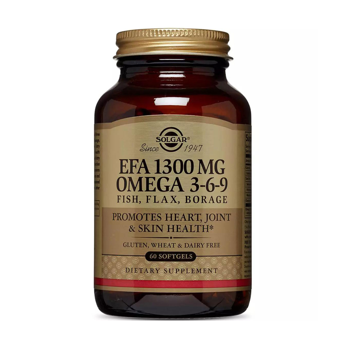 

Омега 3-6-9 Solgar Omega 3-6-9, 1300 мг, 60 капсул