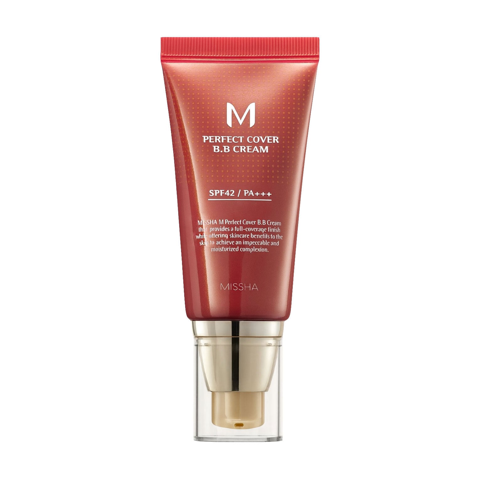

BB-крем для обличчя Missha M Perfect Cover BB Cream SPF 42/PA +++, 29 Caramel Beige, 50 мл