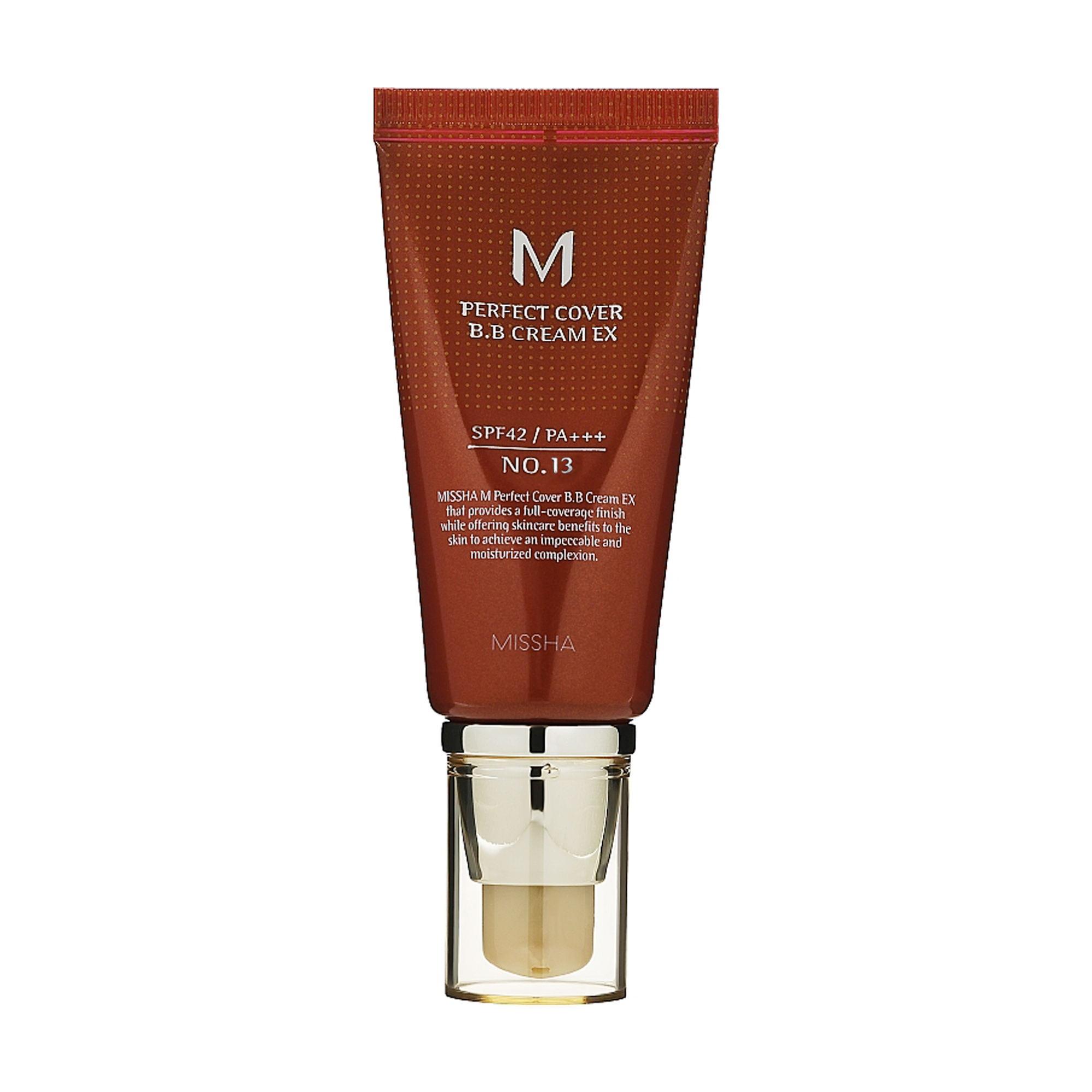 

Уцінка! BB-крем для обличчя Missha M Perfect Cover BB Cream SPF 42/PA +++, 13 Bright Beige, 50 мл