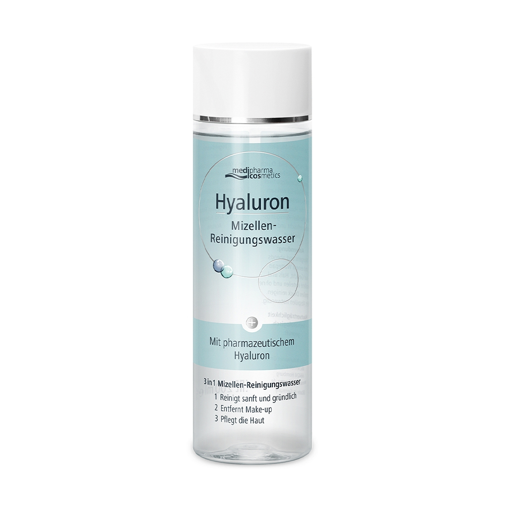 

Міцелярна вода для обличчя Pharma Hyaluron 3 in 1 Micellar Cleansing Water, 200 мл