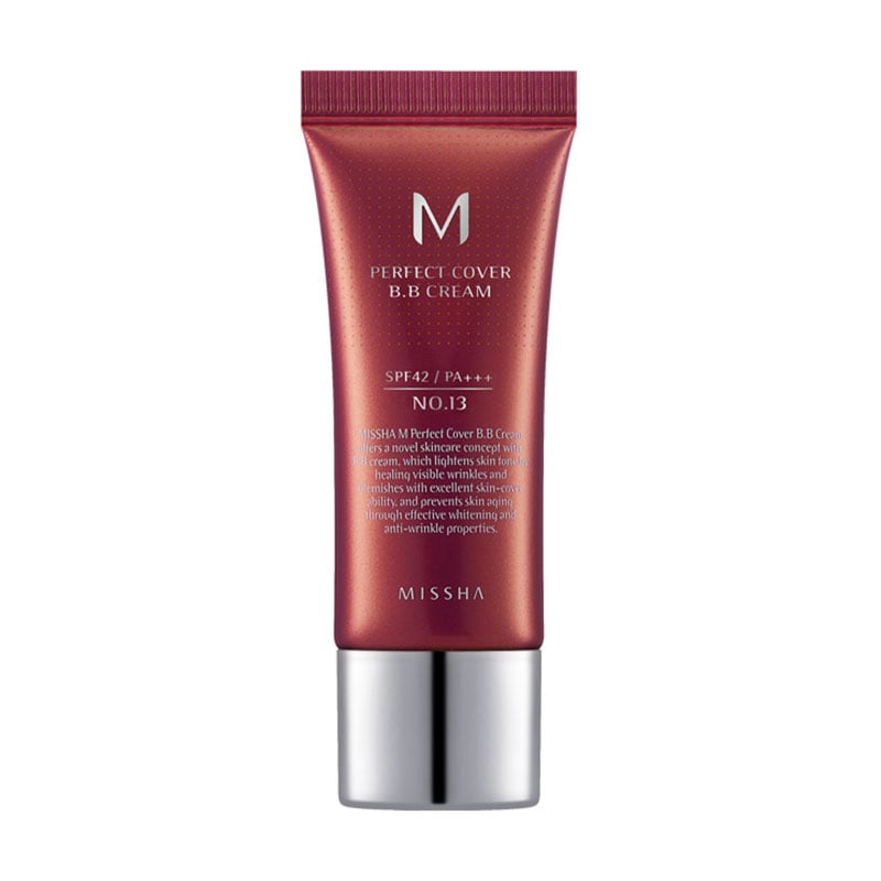 

BB-крем для обличчя Missha M Perfect Cover BB Cream SPF 42 / PA +++, 13 Bright Beige, 20 мл