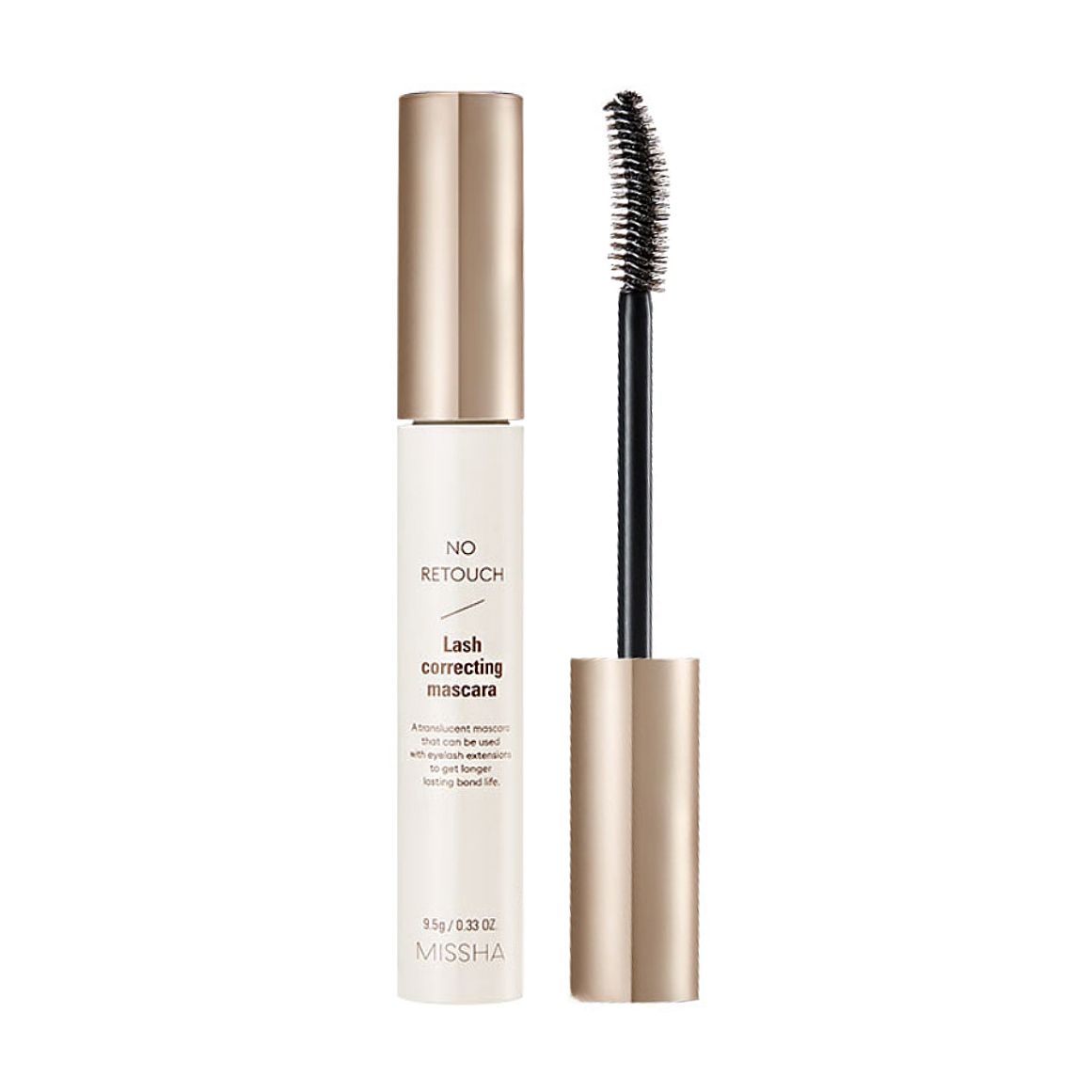 

Коригуюча туш-основа для вій Missha No Retouch Lash Correcting Mascara, Clear, 9.5 г