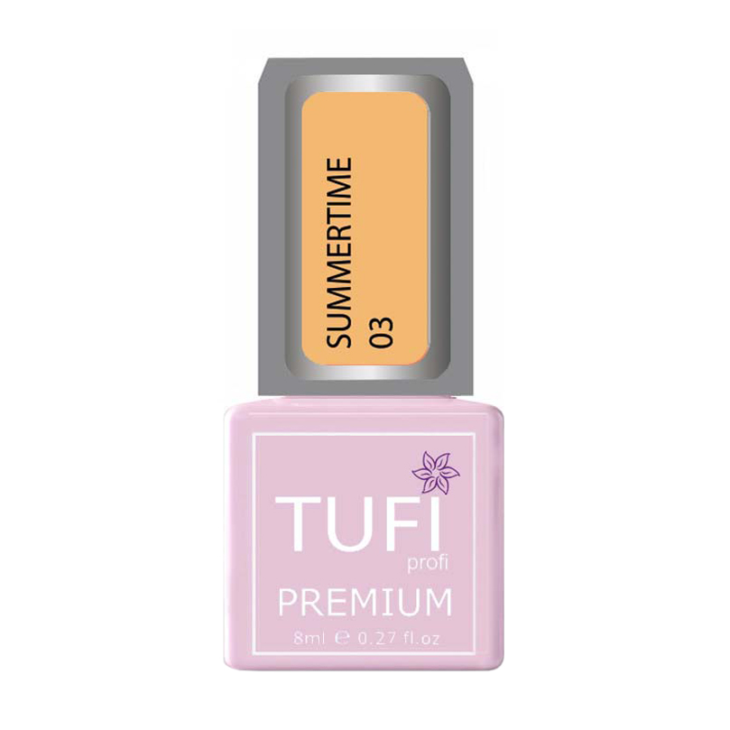 

Гель-лак для нігтів Tufi Profi Premium Summertime, 03 Одержимість, 8 мл