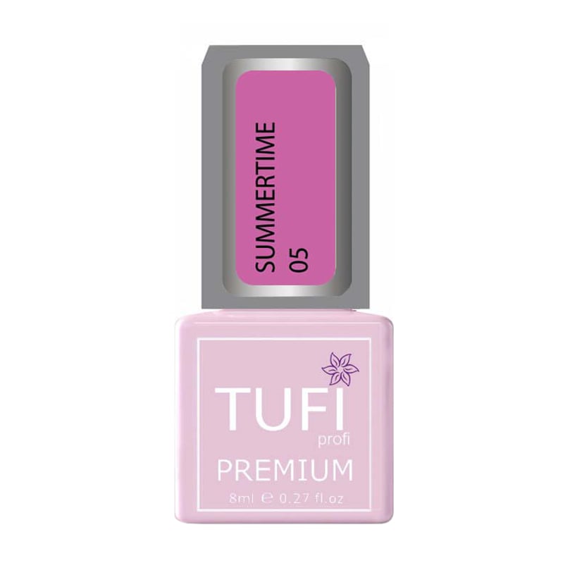 

Уцінка! Гель-лак для нігтів Tufi Profi Premium Summertime, 05 Ягідний щербет, 8 мл