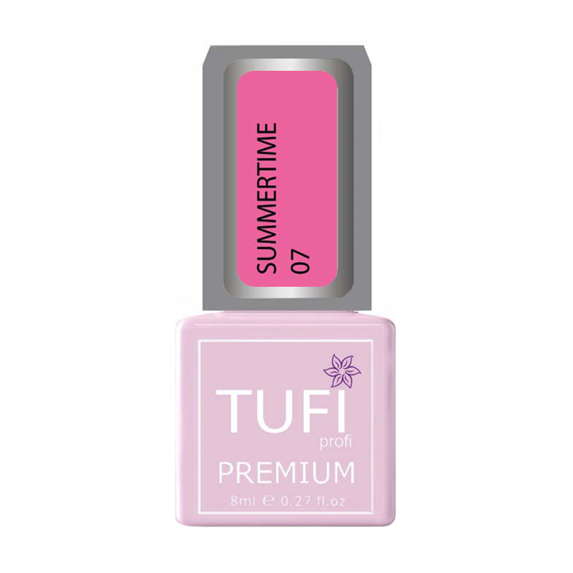 

Гель-лак для нігтів Tufi Profi Premium Summertime, 07 Шейк, 8 мл