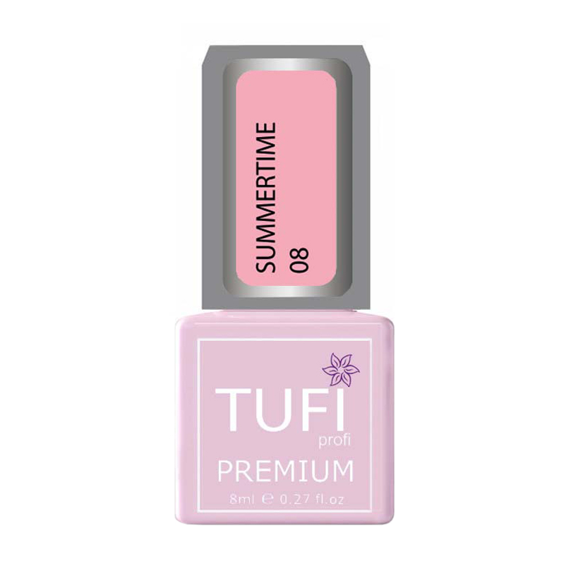 

Уцінка! Гель-лак для нігтів Tufi Profi Premium Summertime, 08 Квітковий нектар, 8 мл