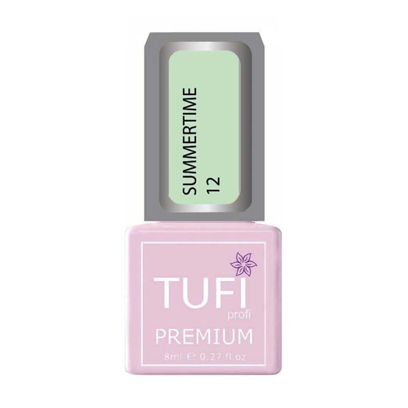 

Гель-лак для нігтів Tufi Profi Premium Summertime, 12 Зелений ясен, 8 мл