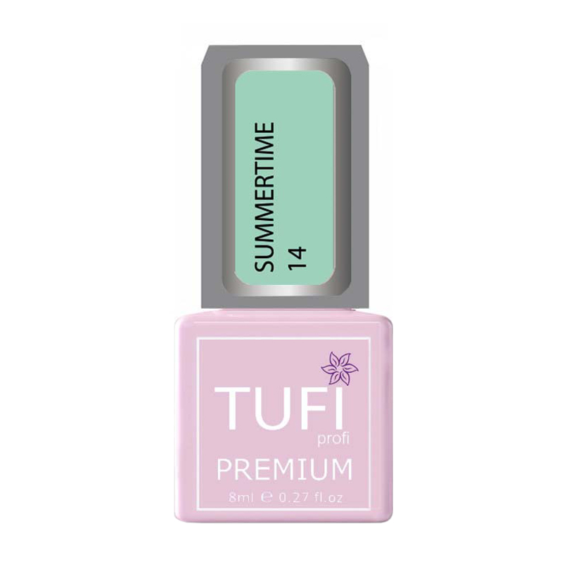 

Уцінка! Гель-лак для нігтів Tufi Profi Premium Summertime, 14 Морські глибини, 8 мл