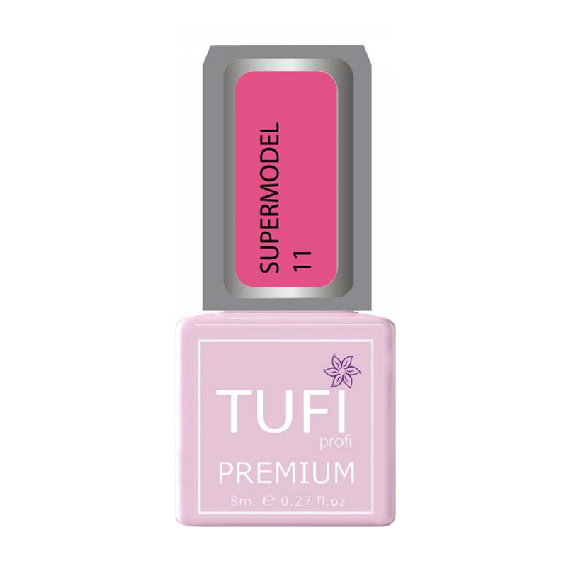 

Гель-лак для нігтів Tufi Profi Premium Supermodel, 11 Карен неоновий, 8 мл