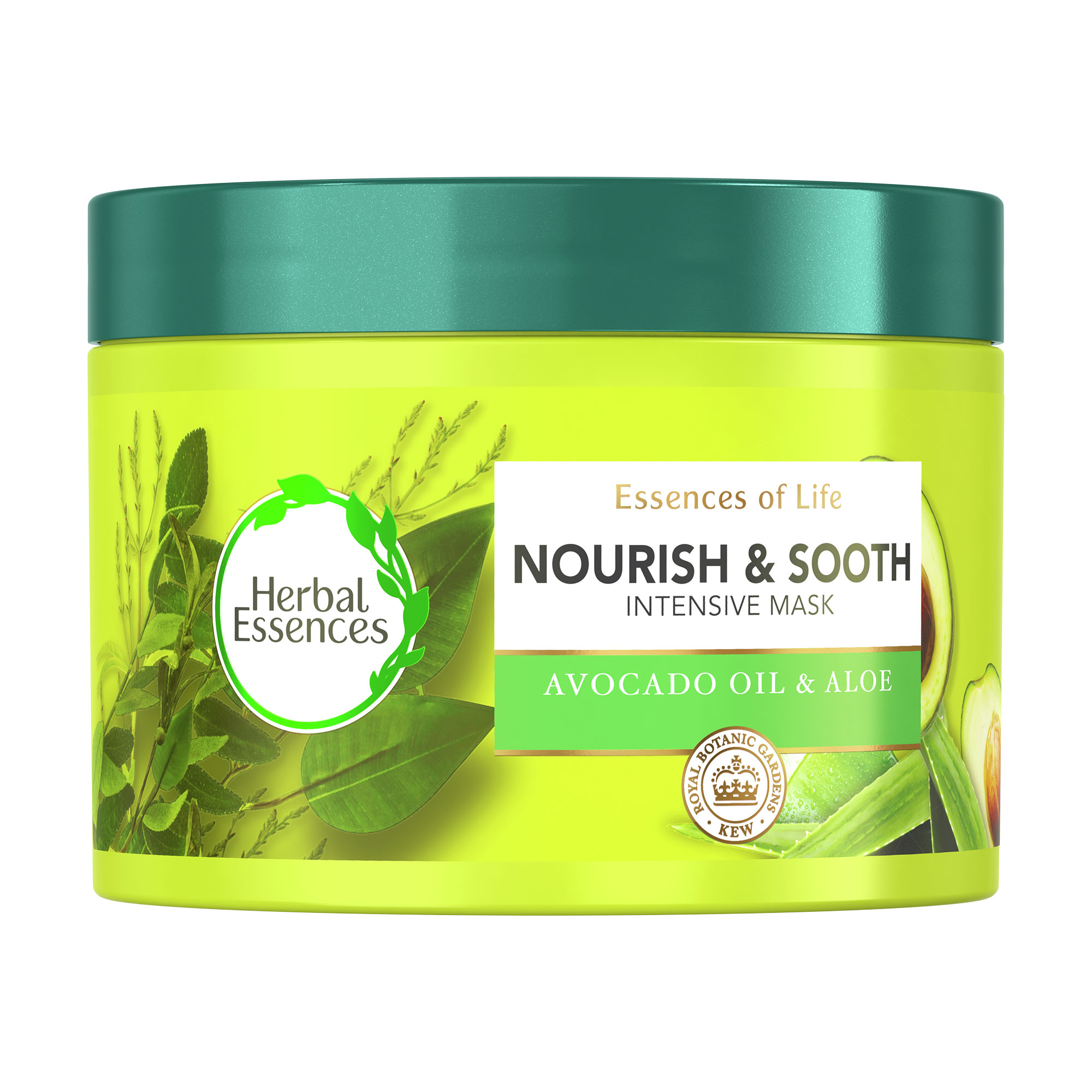 Живильна маска для волосся Herbal Essences Nourish & Sooth Intensive Mask Авокадо та алое, 450 мл