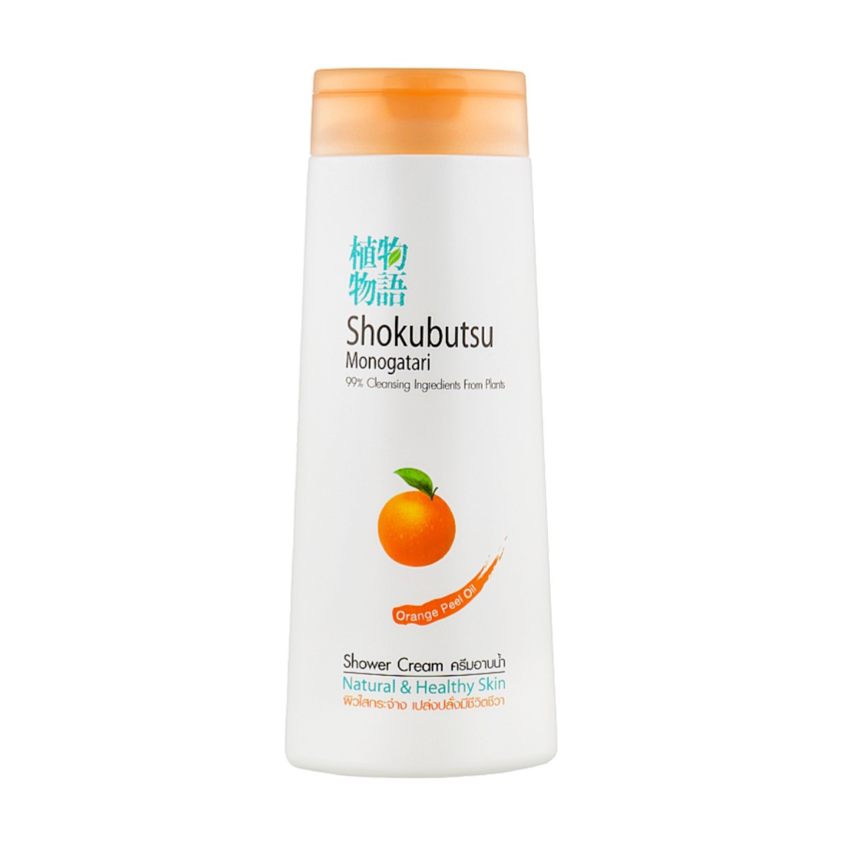 

Крем-гель для душу Shokubutsu Monogatari Orange Peel Oil з апельсиновою олією, 200 мл