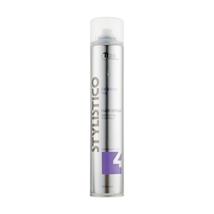 

Лак для укладання волосся Tico Professional Stylistico Extreme Fix Hair Spray екстрасильна фіксація, 500 мл