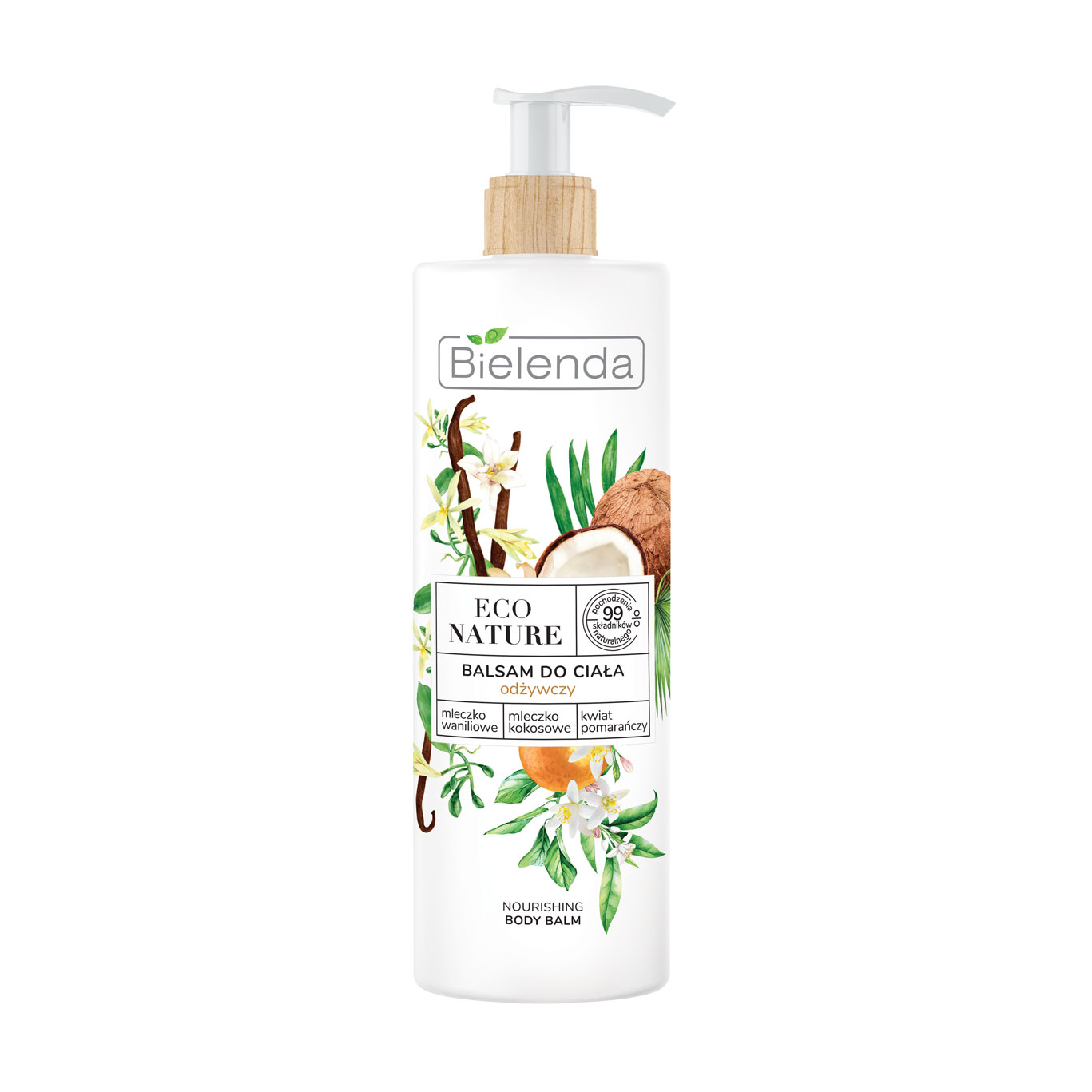 

Поживний бальзам для тіла Bielenda Eco Nature Nourishing Body Balm, 400 мл