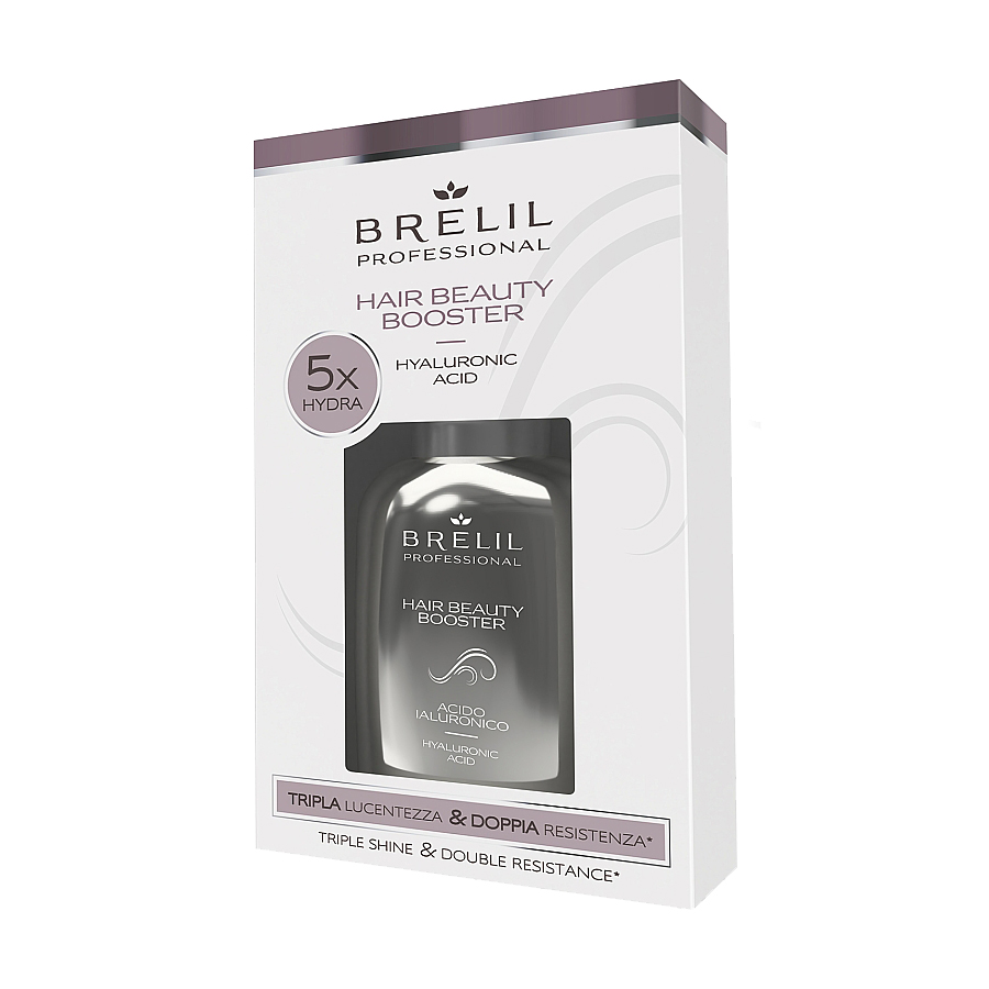 

Уцінка! Бустер-сироватка для волосся Brelil Hair Beauty Booster з гіалуроновою кислотою, 30 мл