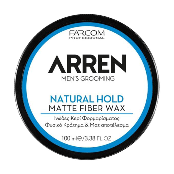 

Чоловічий матовий віск для укладання волосся Arren Men’s Grooming Matte Fiber Wax Natural Hold, 100 мл