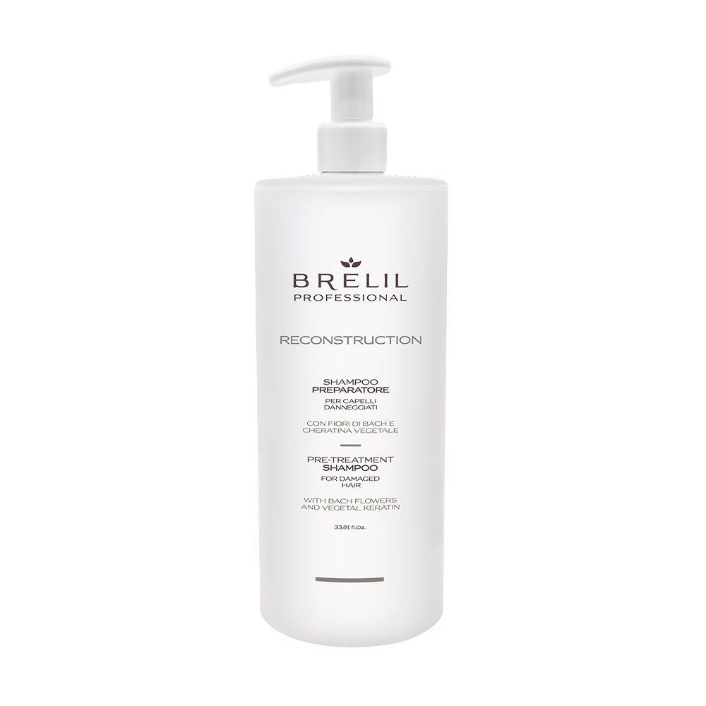 

Уцінка! Підготовлюваний шампунь для волосся Brelil BioTraitement Reconstruction Pre-Treatment Shampoo, 1 л