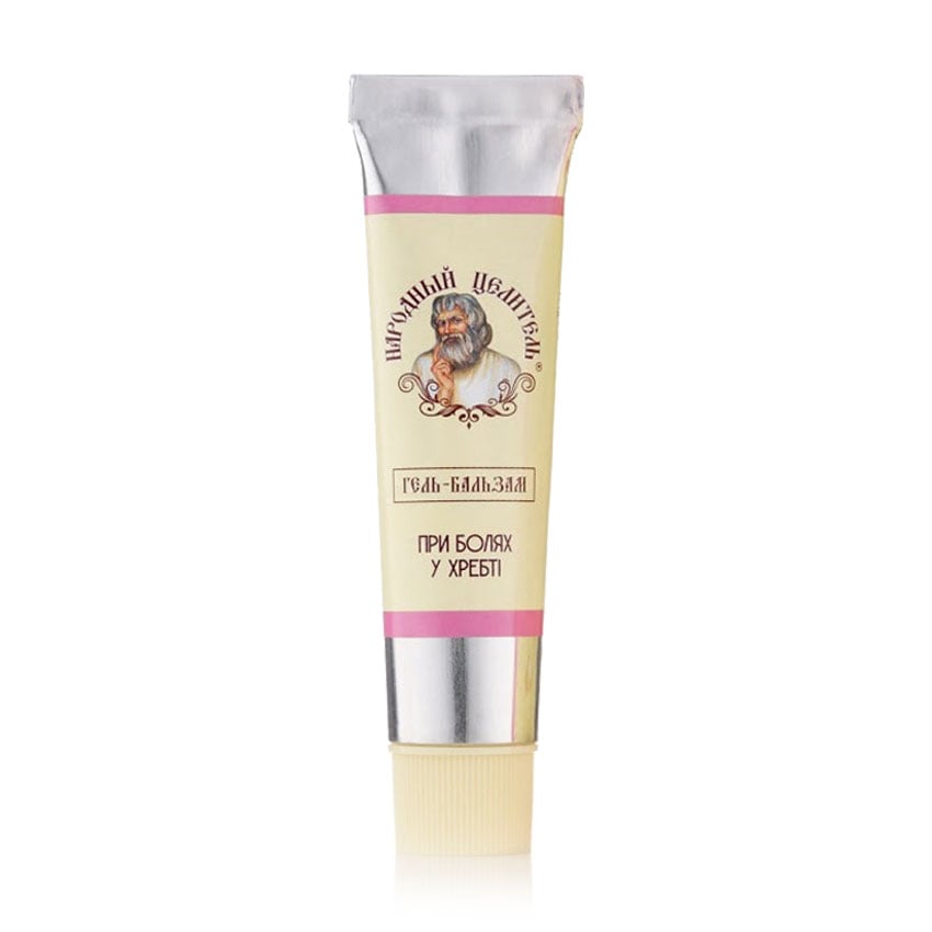 

Гель-бальзам Народный Целитель при болях у хребті, 40 мл