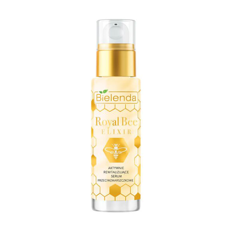 

Уцінка! Активна ревіталізувальна сироватка для обличчя Bielenda Royal Bee Elixir від зморщок, 30 мл
