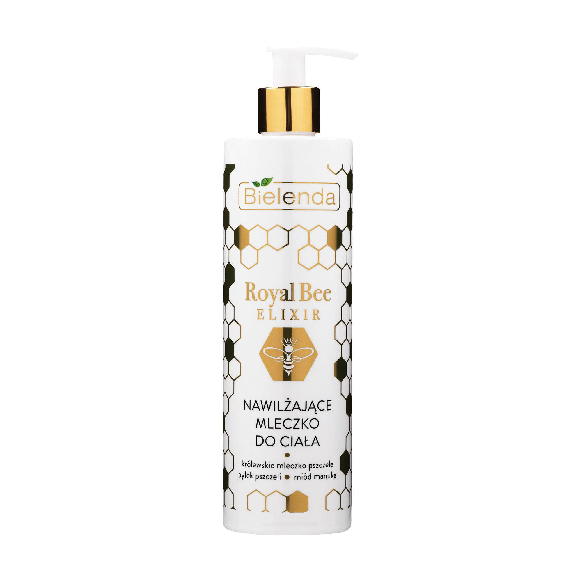 

Уцінка! Зволожувальне молочко для тіла Bielenda Royal Bee Elixir Moisturizing Body Milk, 400 мл