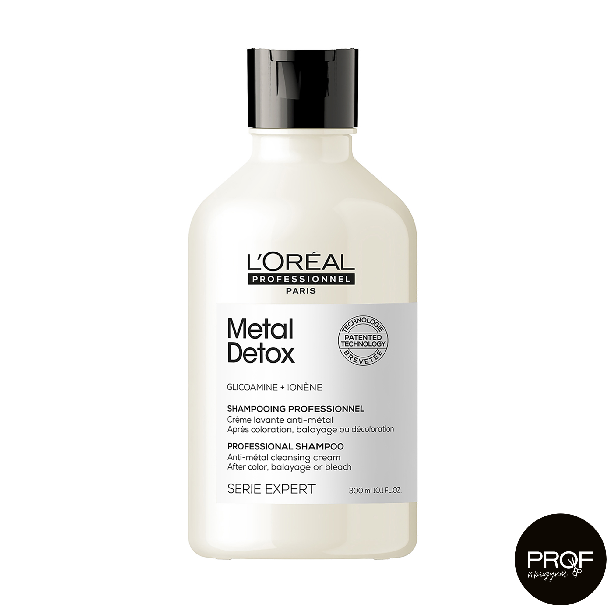 

Шампунь для волосся L'Oreal Professionnel Serie Expert Metal Detox Shampoo після фарбування та освітлення, 300 мл