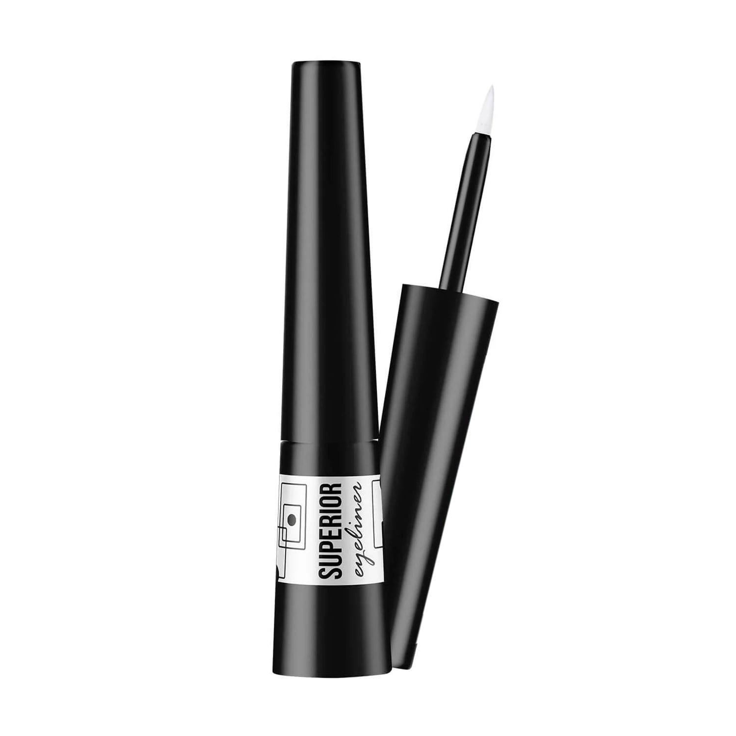 

Підводка для очей Vipera Superior Eye Liner 03 Black, 3 мл