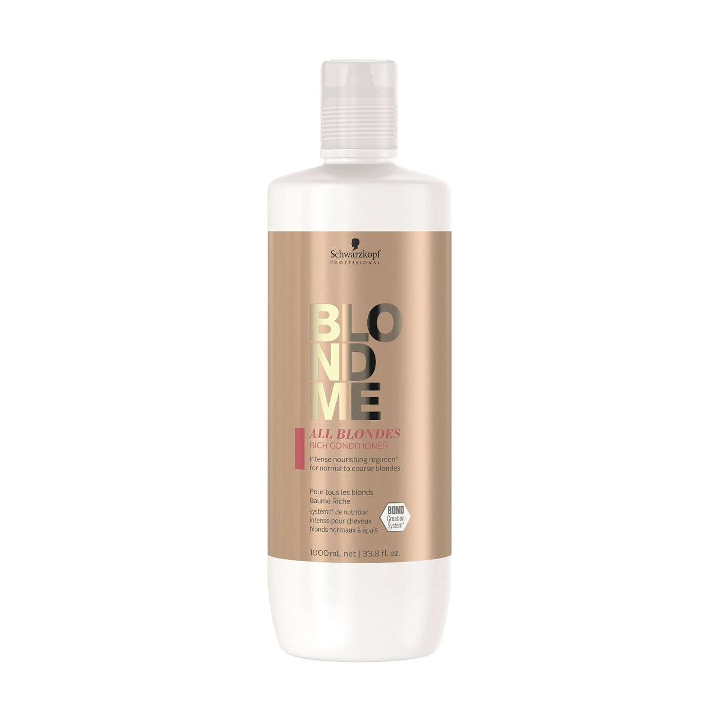 

Кондиціонер Schwarzkopf Professional Blondme All Blondes Rich Shampoo, для волосся всіх типів блонд, 1 л