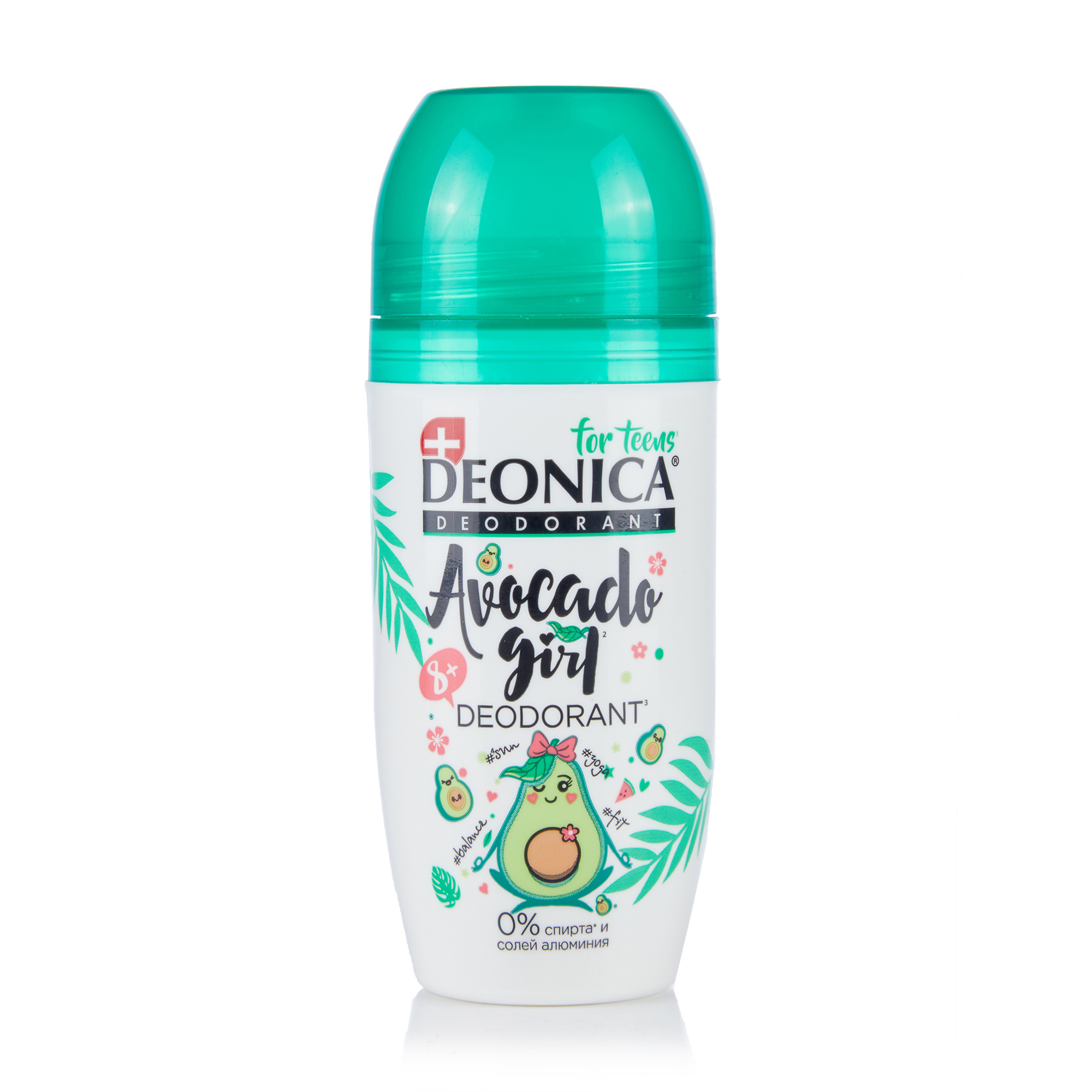 

Дитячий кульковий дезодорант Deonica For Teens Avocado Girl для дівчаток від 8 років, 50 мл