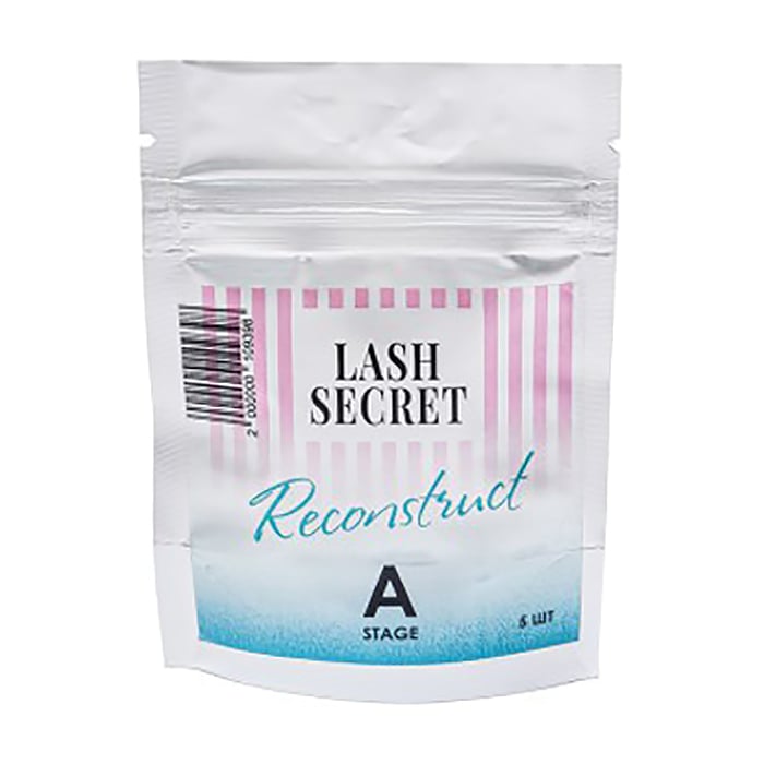 

Уцінка! Набір засобів для ламінування вій Lash Secret Reconstruct A Stage, склад A, 5*0,8 г