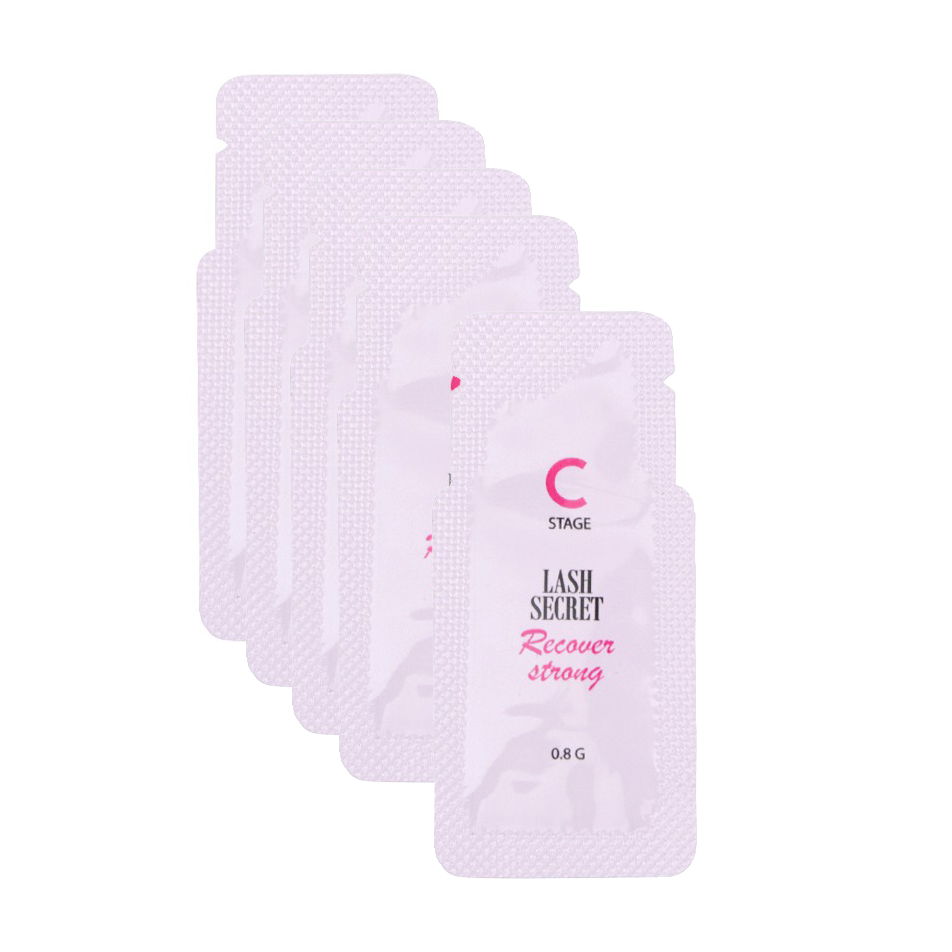 

Набір засобів для ламінування вій Lash Secret Recover Strong C Stage, склад C, 5*0,8 г