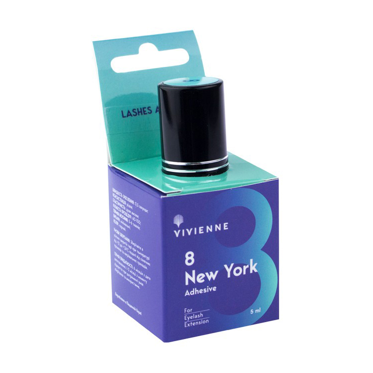 Уцінка! Клей для нарощування вій Vivienne 8 New York, 5 мл