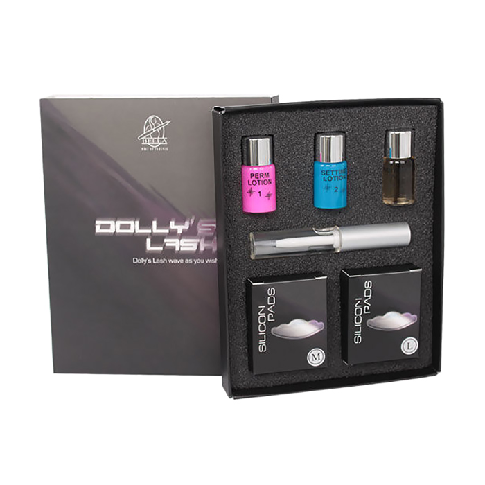 

Уцінка! Набір для біозавивки вій Dolly's Lash (складники 3*5 мл + клей, 5 мл + силіконові бігуді, 2*5 шт)