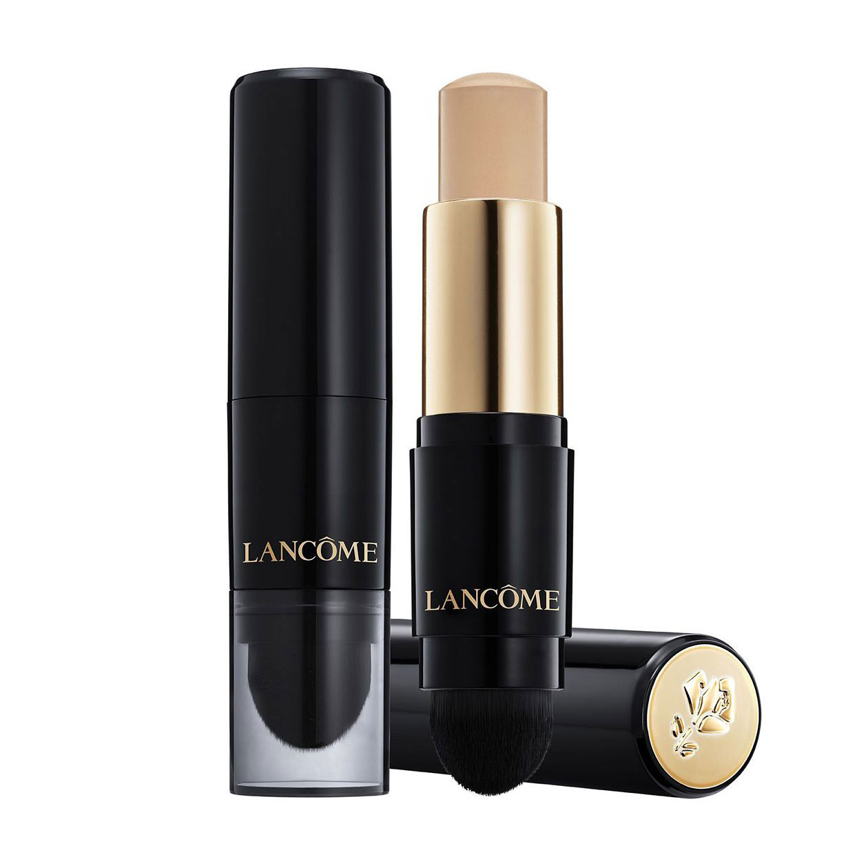 

Уцінка! Тональна основа-стік для обличчя Lancome Teint Idole Ultra Wear Stick Foundation з пензлем кабукі, 02 Rose Lily, 9.5 г
