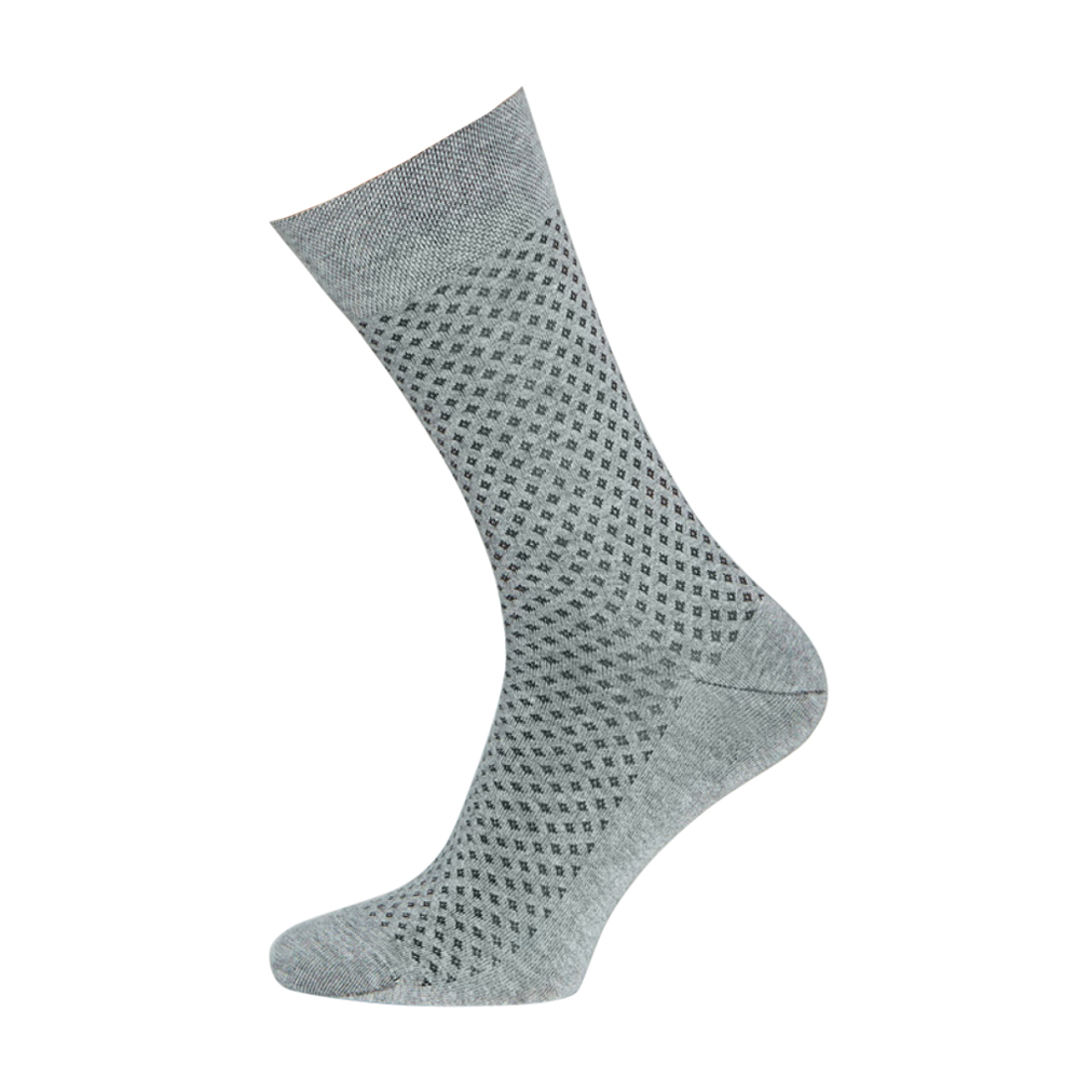 

Шкарпетки чоловічі Giulia MS3 Basic 003, класичні, Light Grey Melange, розмір 43-46