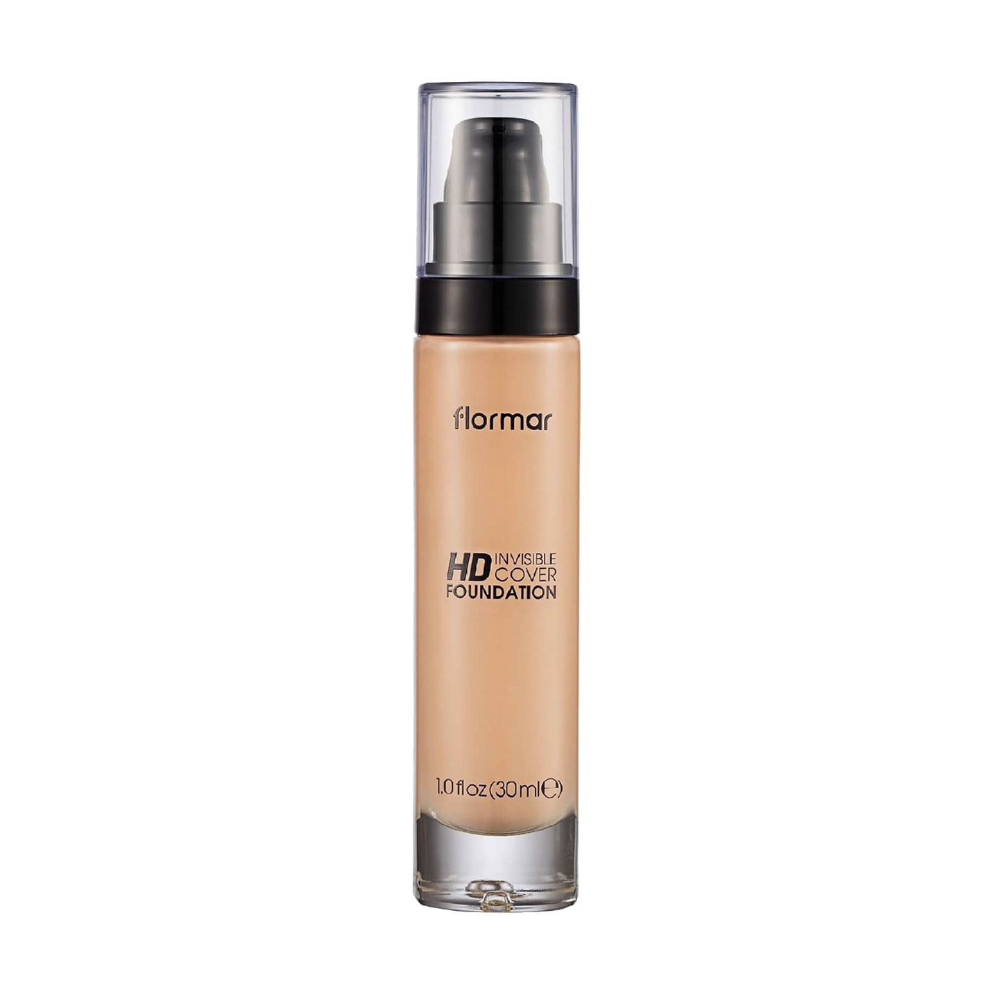 

Уцінка! Тональна основа для обличчя Flormar Invisible Cover HD Foundation SPF 30, 060 Ivory, 30 мл