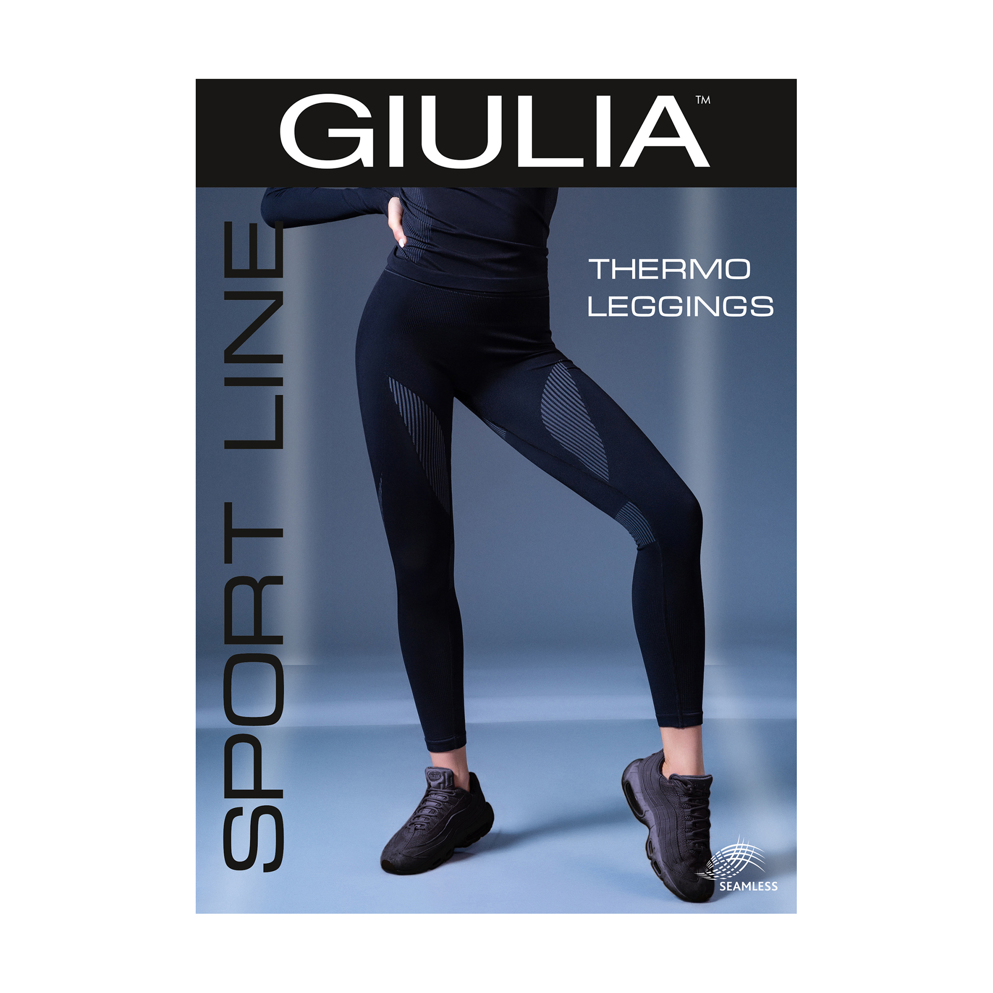 

Спортивні термо-легінси жіночі Giulia Thermo Leggings 01, Nero, розмір S/M