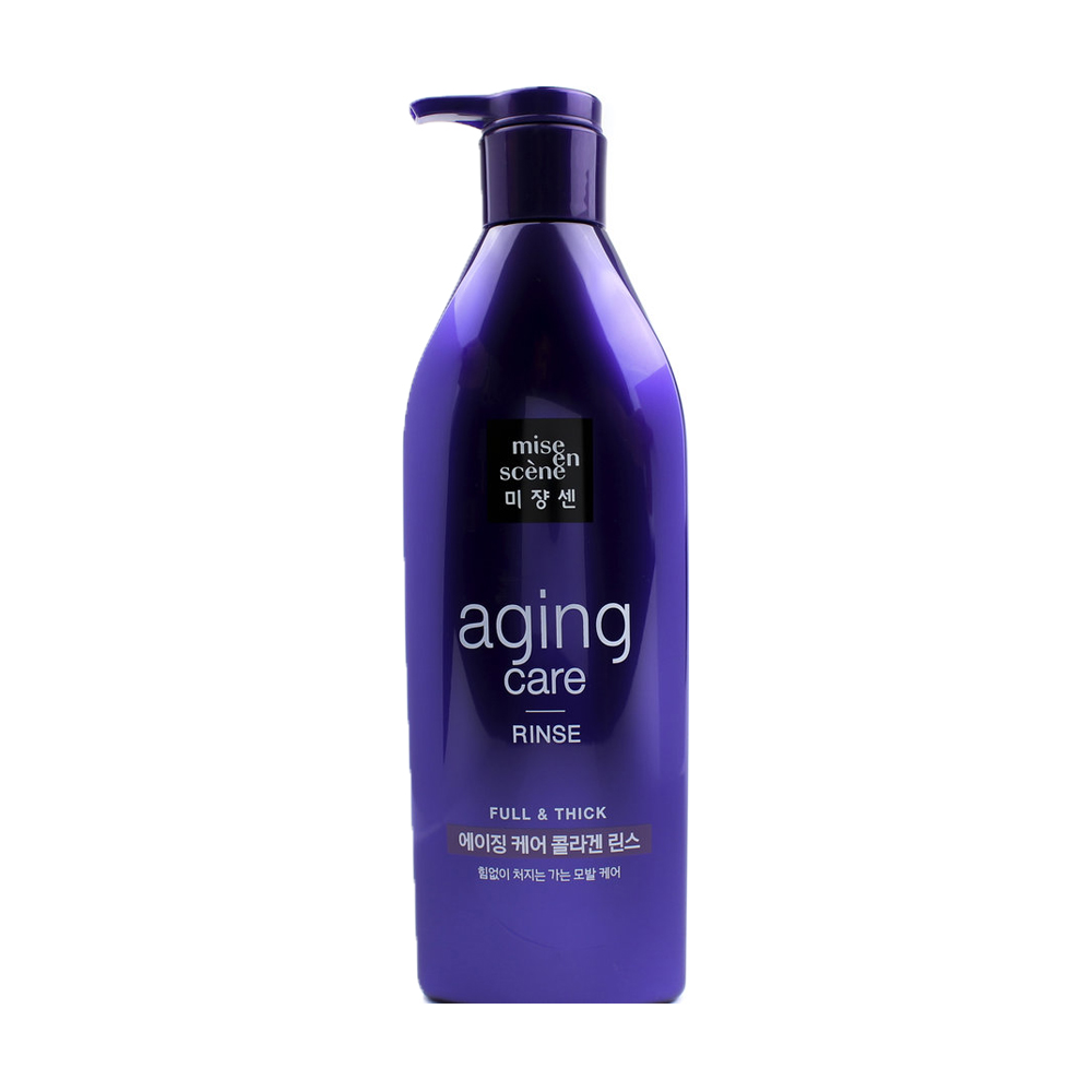 

Уцінка! Антивіковий кондиціонер для волосся Mise En Scene Aging Care Rinse з пудрою чорних перлів, 680 мл
