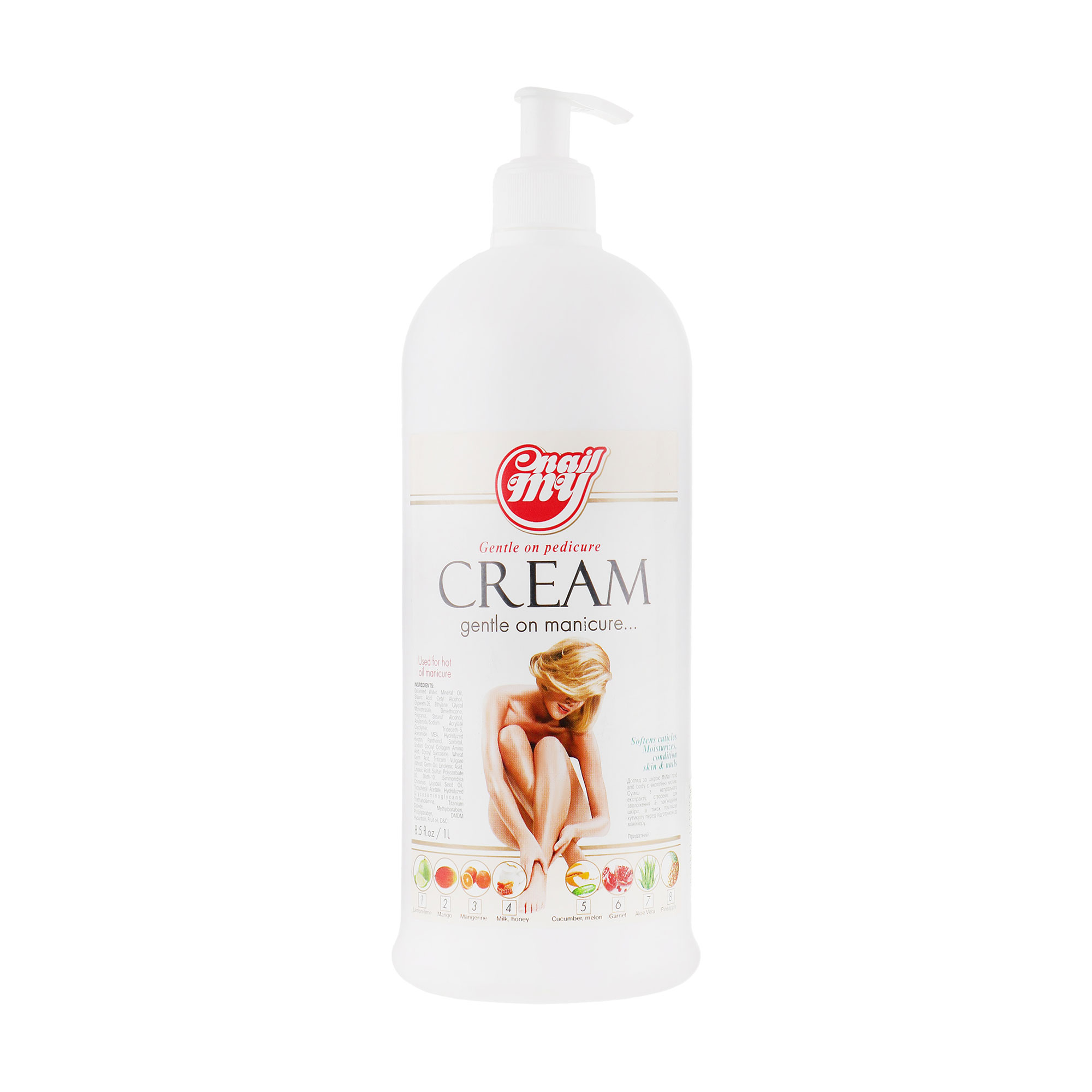 

Уцінка! Крем для рук та тіла My Nail Cream Гранат, зволожувальний та живильний, 1 л