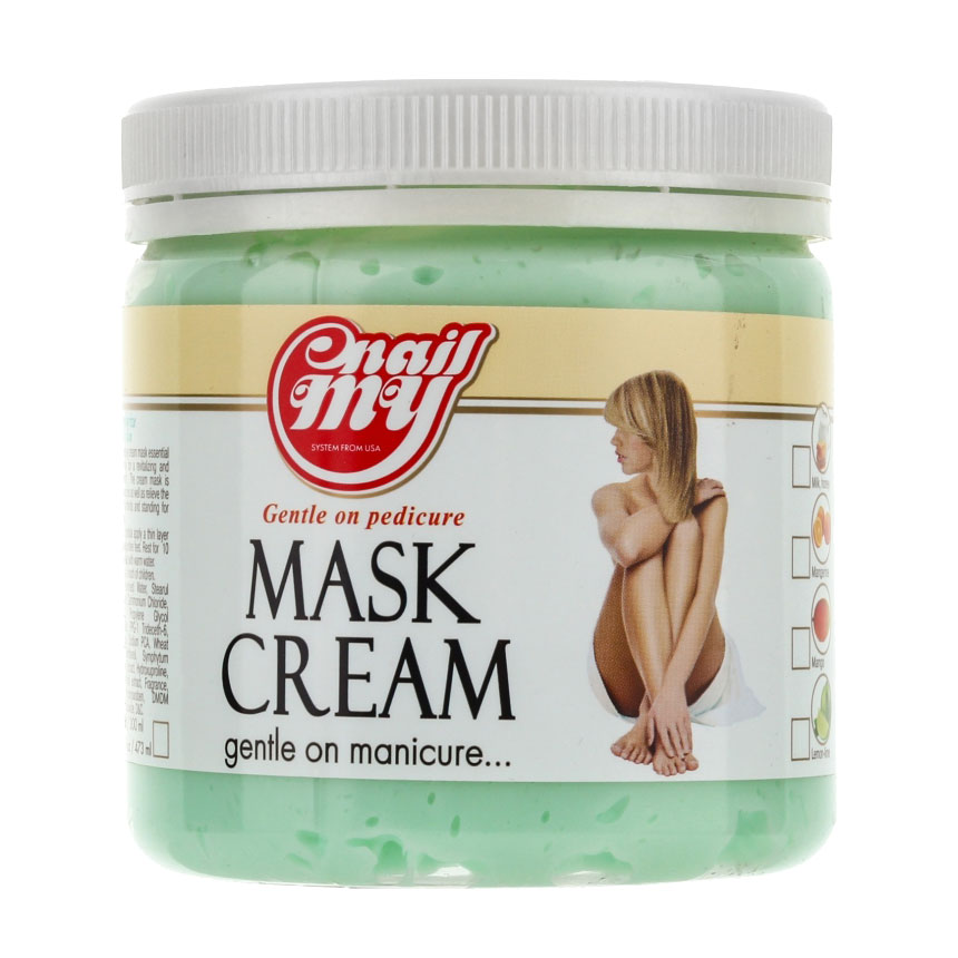 

Уцінка! Зволожувальна маска для рук та тіла My Nail Mask Cream Диня з огірком, 473 мл