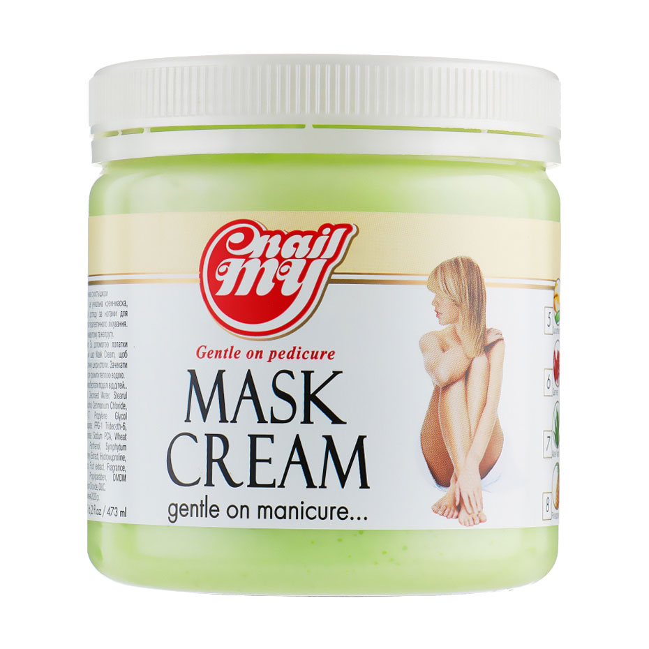 

Уцінка! Зволожувальна маска для рук та тіла My Nail Mask Cream Лимон, 473 мл