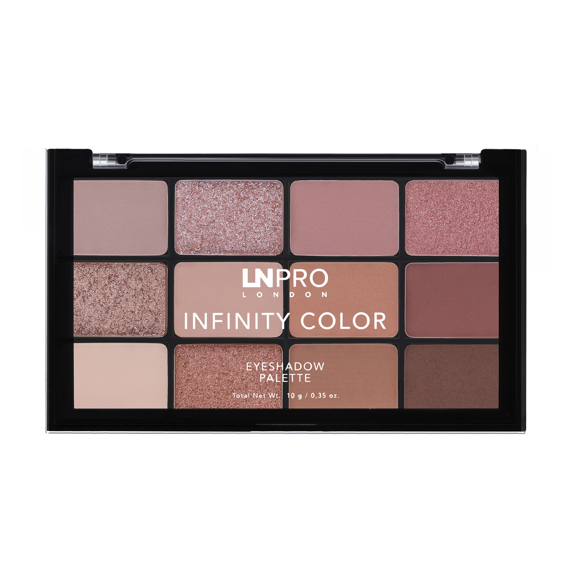 

Уцінка! Палетка тіней для повік LN Pro Infinity Color Eyeshadow Palette 102, 10 г