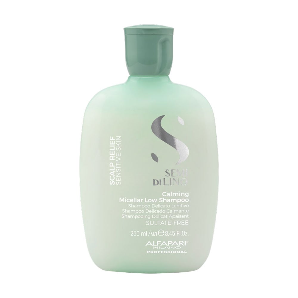 

Заспокійливий міцелярний шампунь для волосся Alfaparf Milano Semi Di Lino Scalp Relief Calming Micellar Low Shampoo, 250 мл