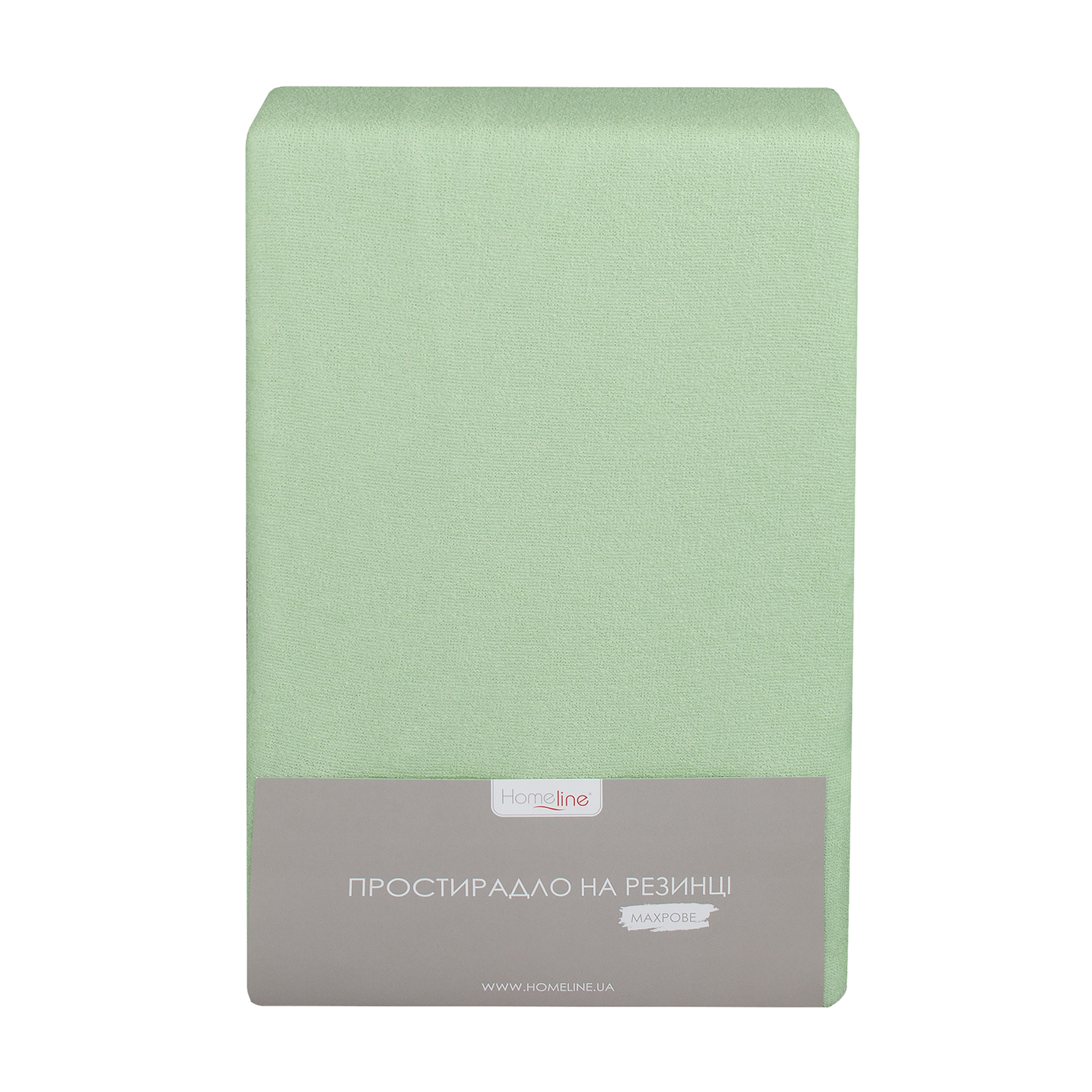 

Махрове простирадло на резинці Home Line салатове, 90*200 см (155237)