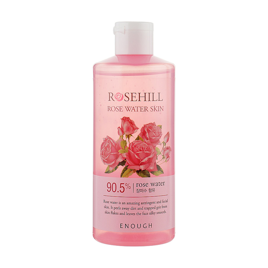 

Тонер для обличчя Enough Rosehill-Rose Water Skin з гідролатом троянди, 300 мл