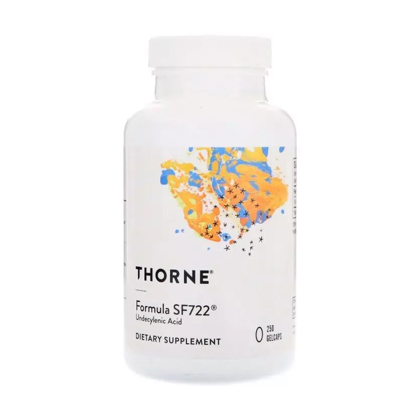 

Ундециленова кислота Thorne Research Formula Undecylenic Acid (Formula SF722), 250 капсул