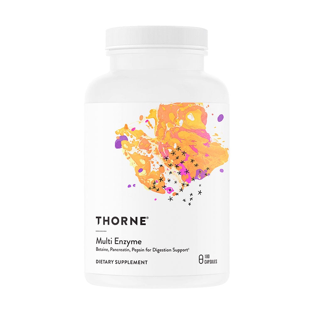 

Уцінка! Бетаїн, пепсин, панкреатин Thorne Research Multi Enzyme (B.P.P.), 180 капсул