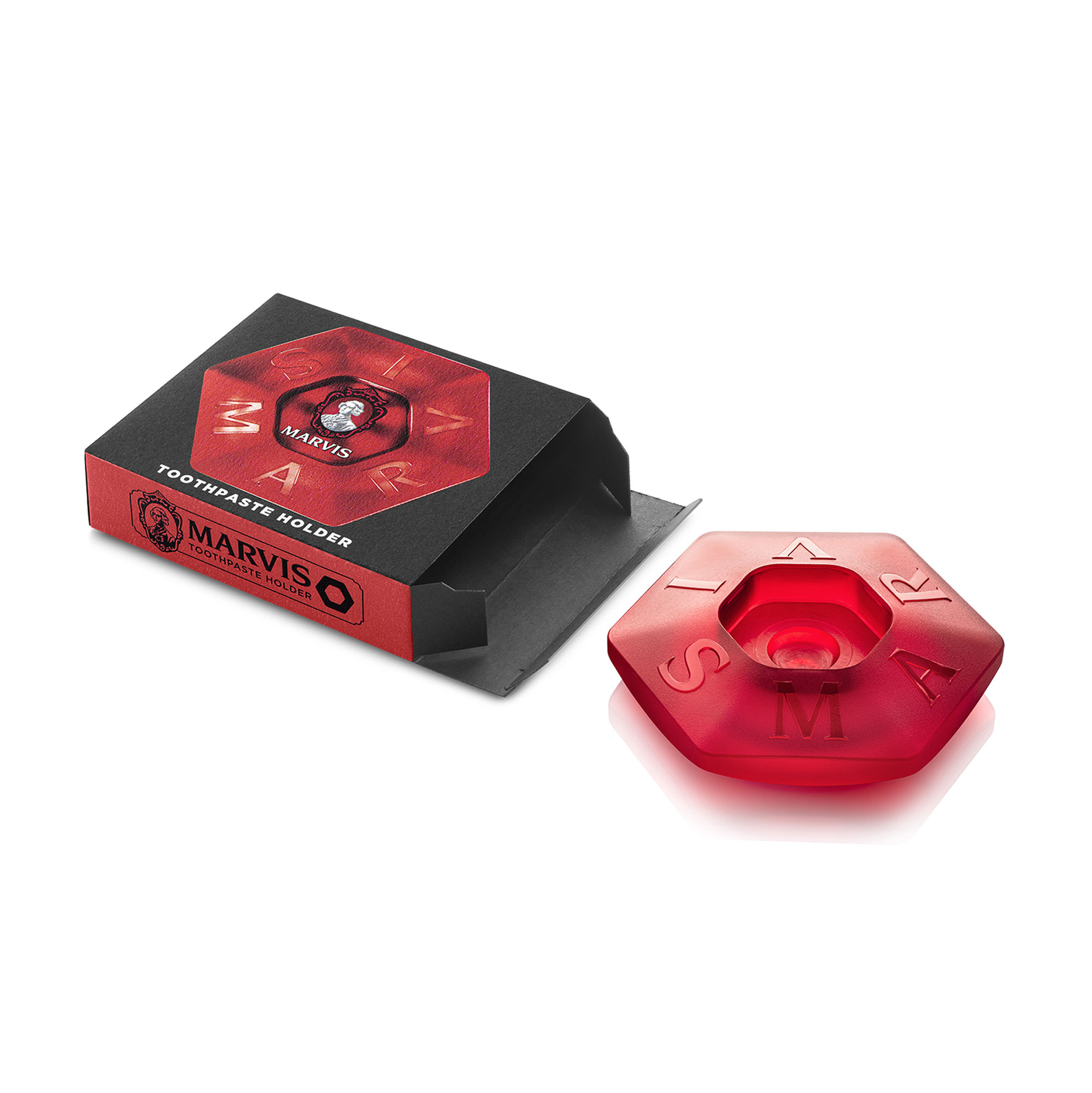 

Підставка для зубної пасти Marvis Toothpaste Stand Holder червона, 1 шт